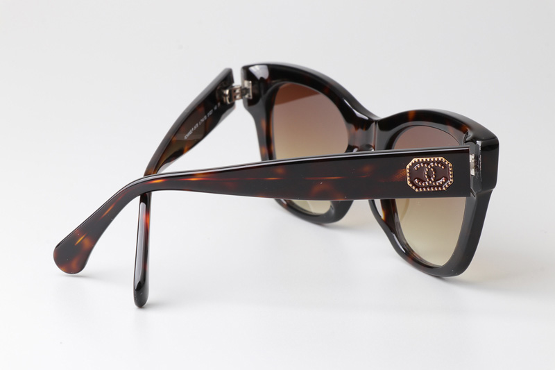 CH5478 Sunglasses Tortoise Gradient Brown