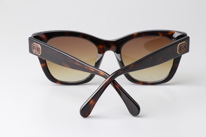 CH5478 Sunglasses Tortoise Gradient Brown