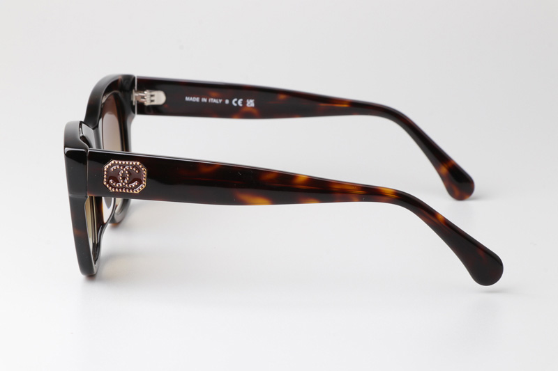 CH5478 Sunglasses Tortoise Gradient Brown