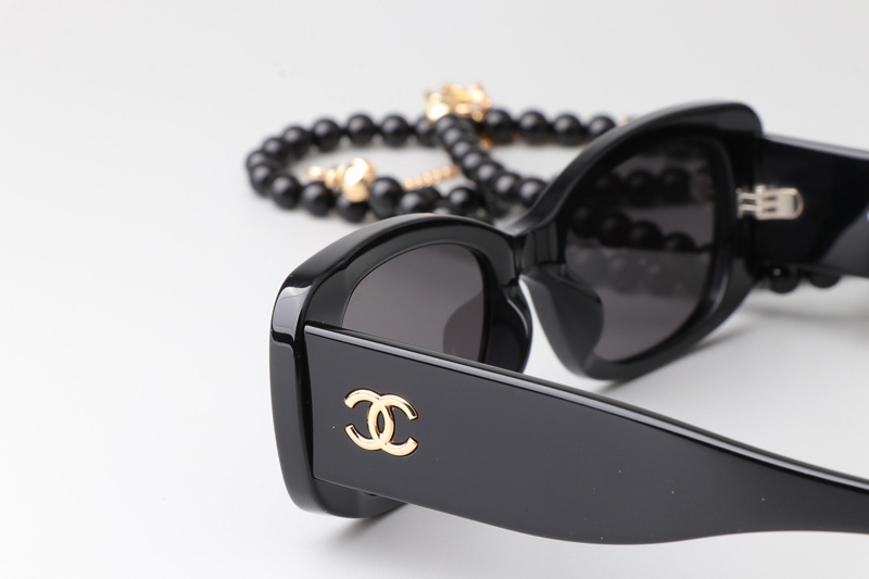 CH5488 Sunglasses Black Gray