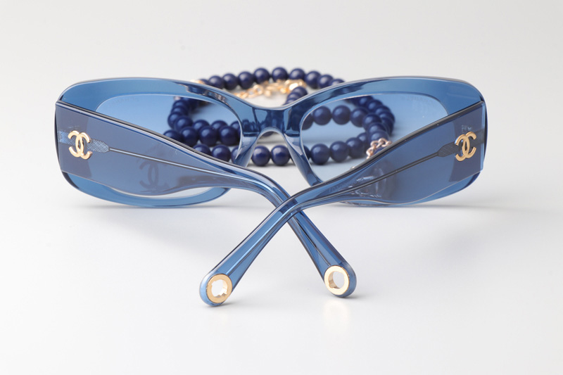 CH5488 Sunglasses Blue Gradient Blue