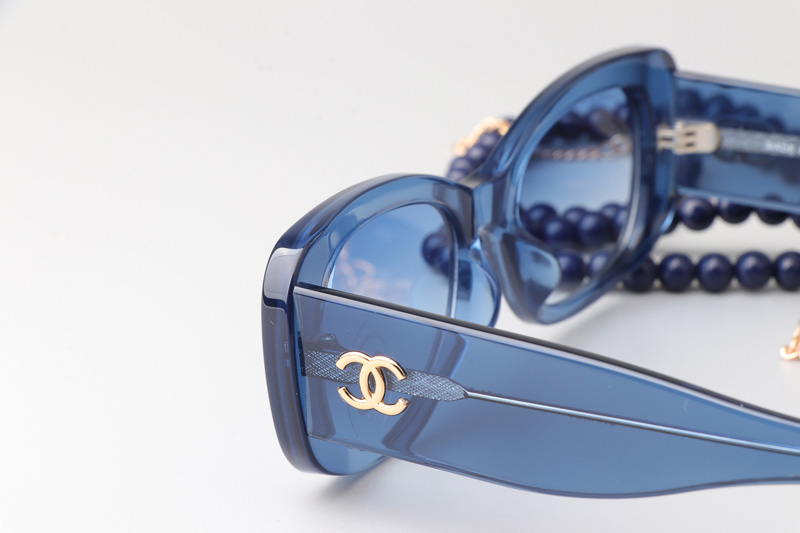 CH5488 Sunglasses Blue Gradient Blue