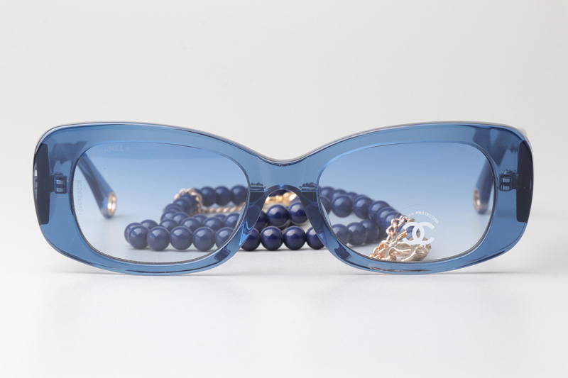 CH5488 Sunglasses Blue Gradient Blue