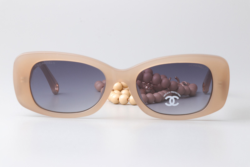 CH5488 Sunglasses Brown Gradient Blue