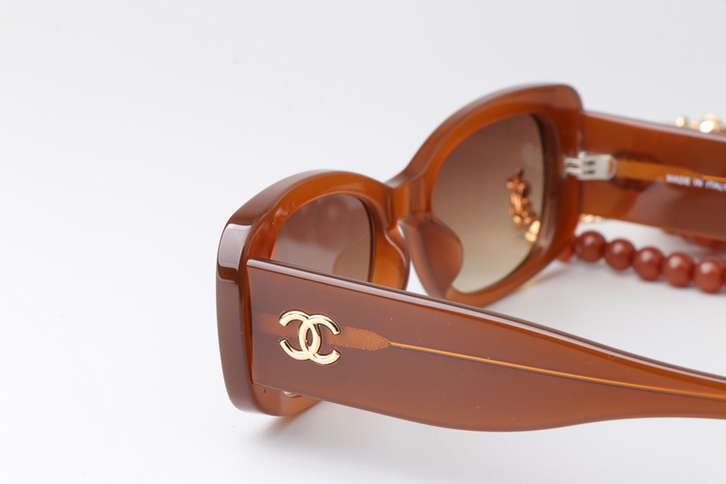 CH5488 Sunglasses Brown Gradient Brown