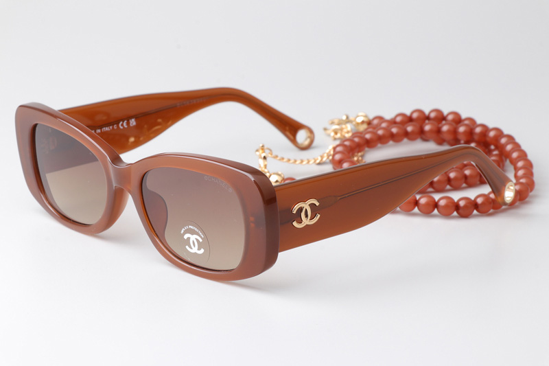 CH5488 Sunglasses Brown Gradient Brown