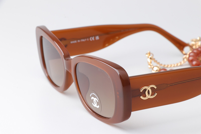 CH5488 Sunglasses Brown Gradient Brown