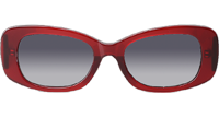 CH5488 Sunglasses Red Gradient Gray