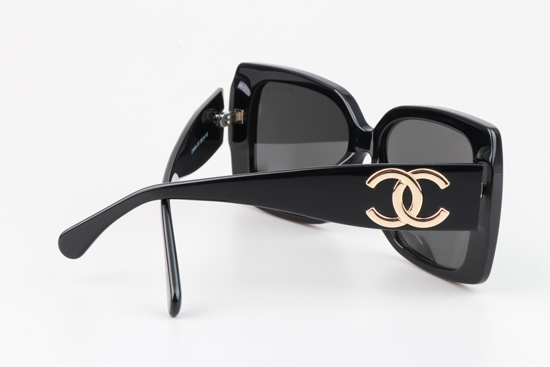 CH5494 Sunglasses Black Gray