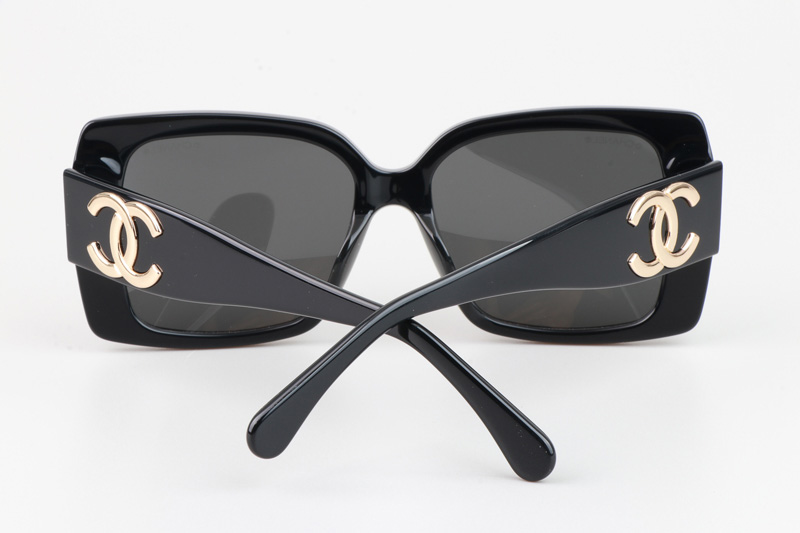 CH5494 Sunglasses Black Gray