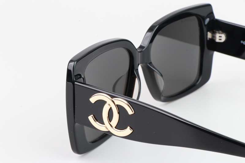 CH5494 Sunglasses Black Gray