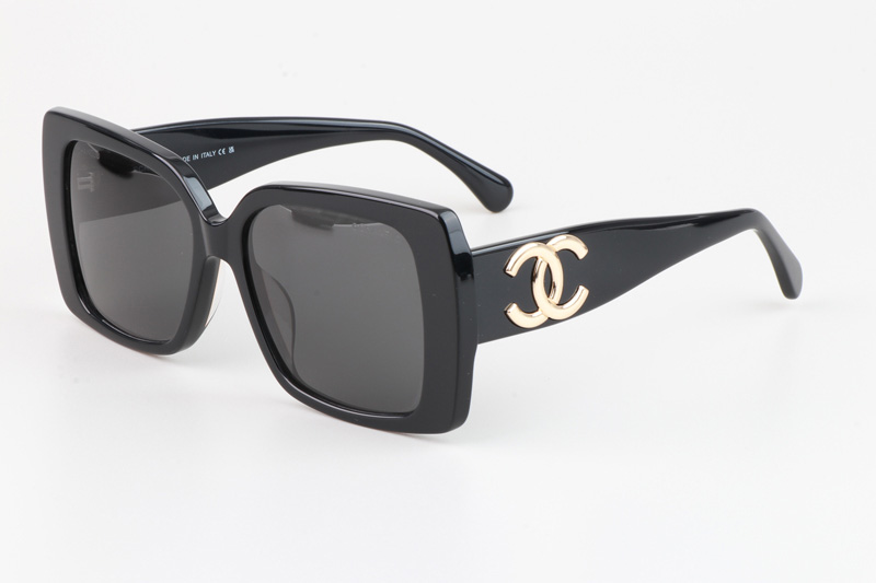 CH5494 Sunglasses Black Gray