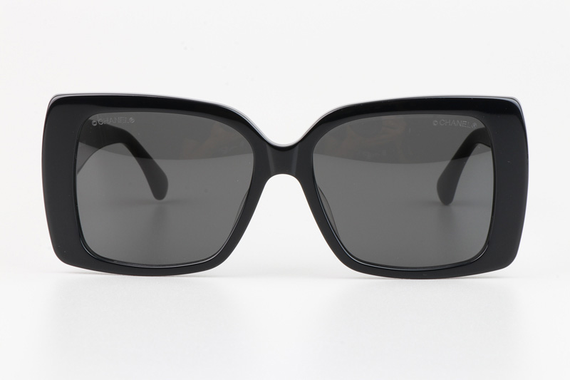 CH5494 Sunglasses Black Gray