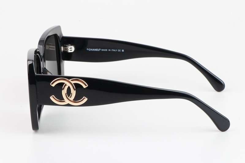 CH5494 Sunglasses Black Gray