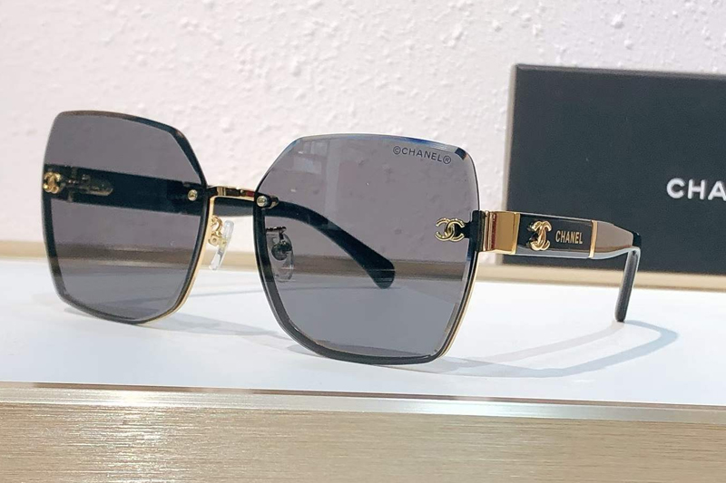 CH5504-H Sunglasses Gold Gray