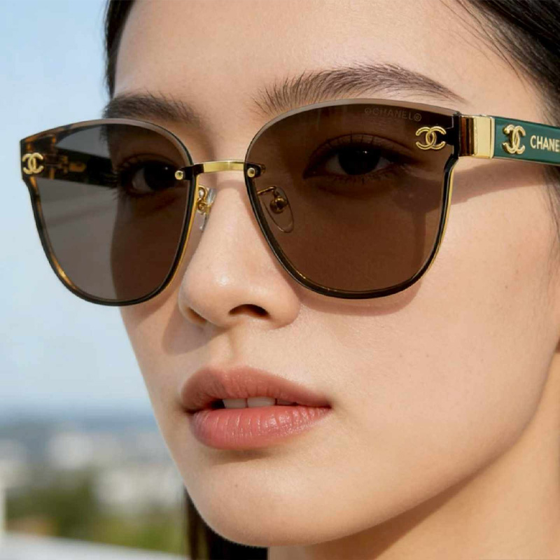 CH5505-H Sunglasses Gold Brown