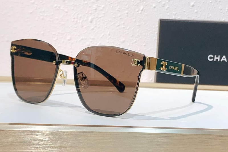 CH5505-H Sunglasses Gold Brown