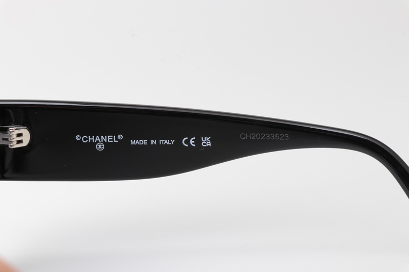 CH5508 Sunglasses Black Gradient Gray