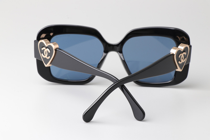 CH5518 Sunglasses Black Blue