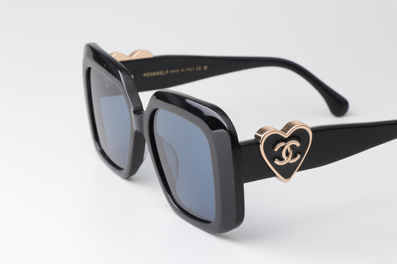 CH5518 Sunglasses Black Blue