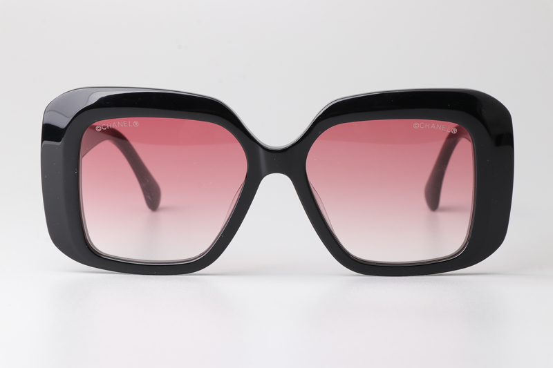CH5518 Sunglasses Black Gradient Pink