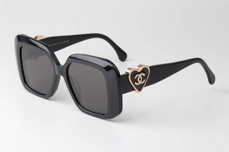 CH5518 Sunglasses Black Gray