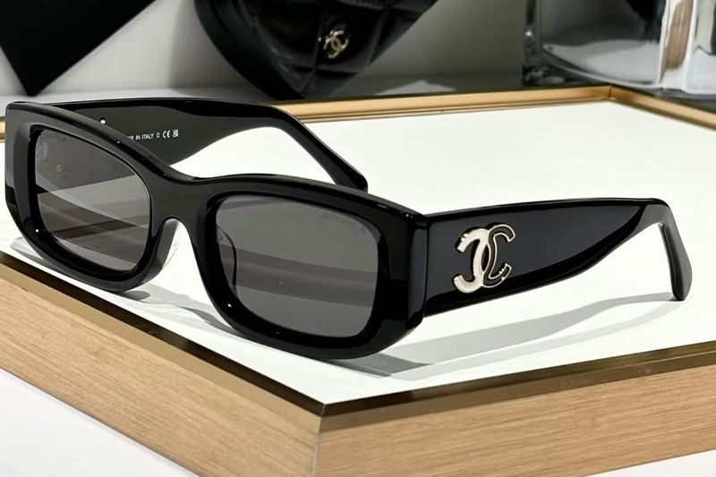 CH5525 Sunglasses Black Gray