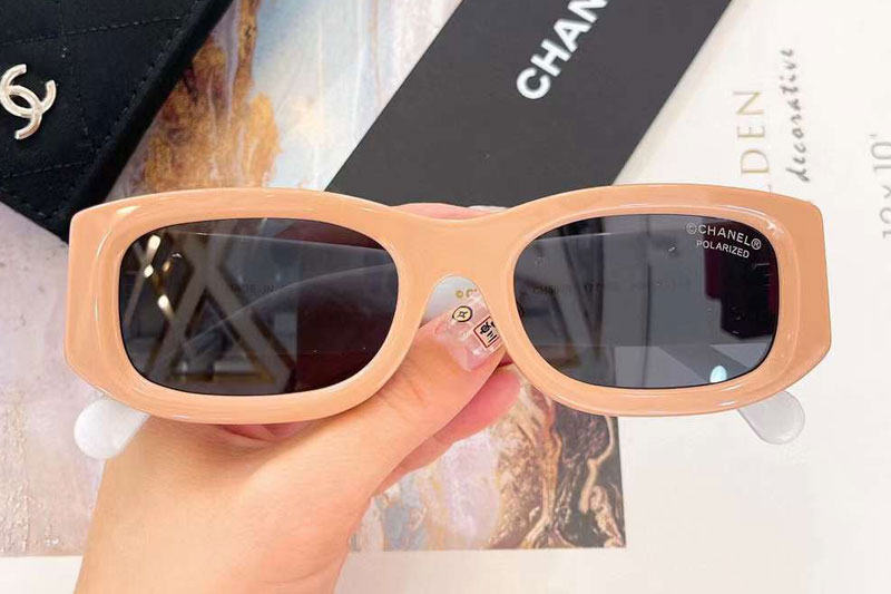 CH5525 Sunglasses Pink White