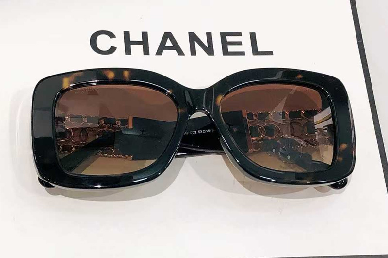 CH5535Q Sunglasses Tortoise Gradient Brown