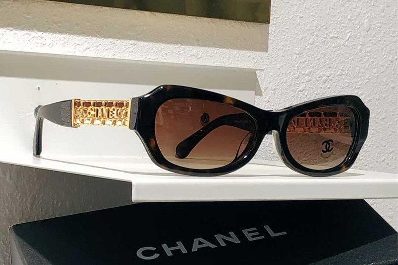CH5537 Sunglasses Tortoise Gradient Brown