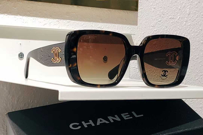 CH5541 Sunglasses Tortoise Gradient Brown