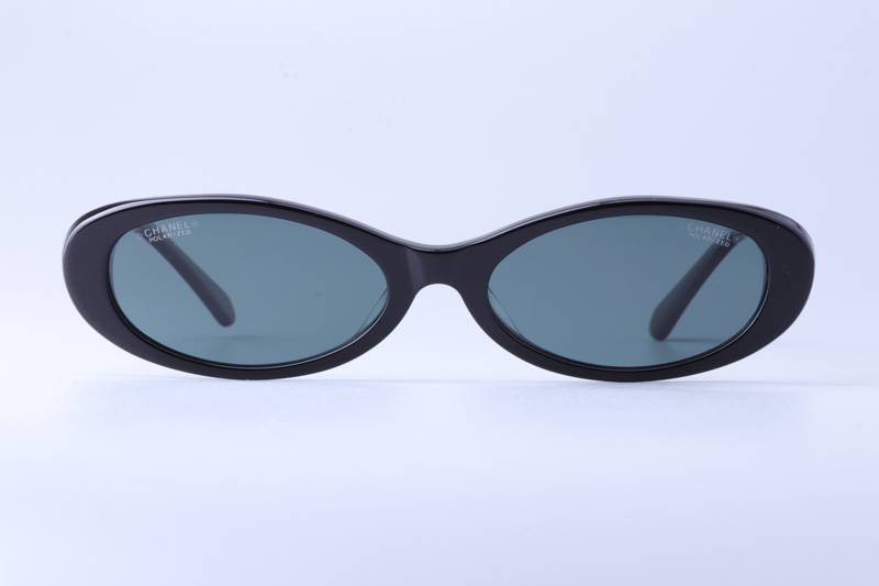 CH5565 Sunglasses Black Gold Gray