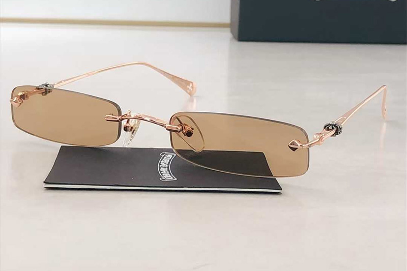 CH5713 Sunglasses Rose Gold Brown
