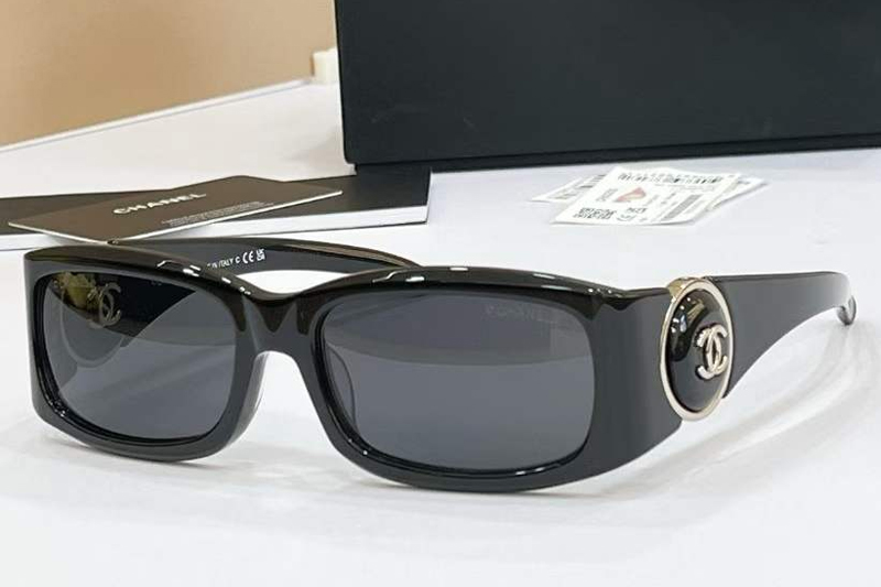 CH6030S Sunglasses Black Gray