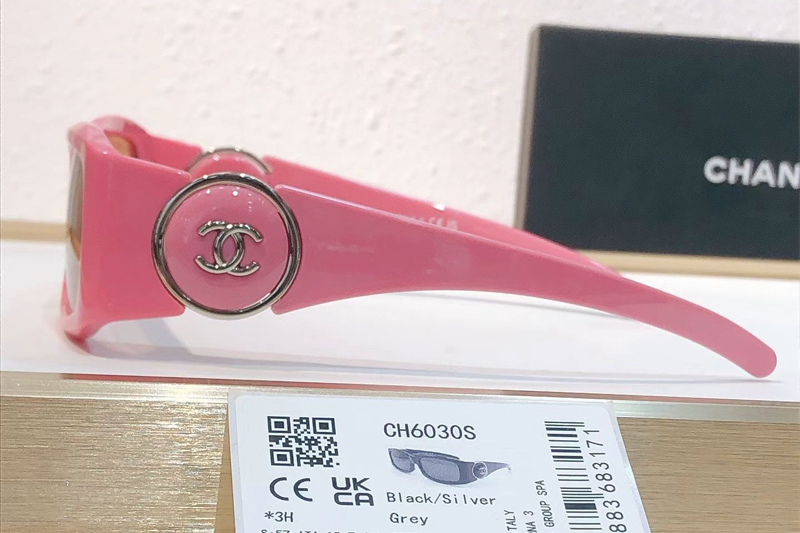 CH6030S Sunglasses Pink Brown