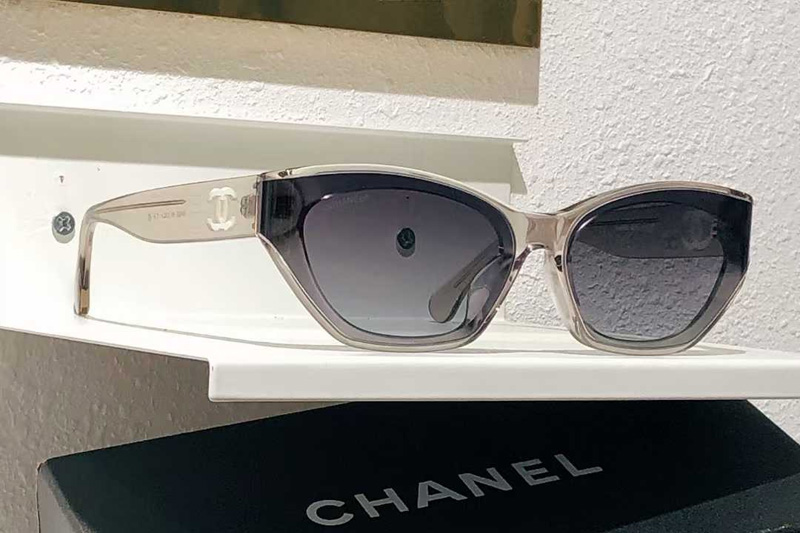 CH6077S Sunglasses Gray Gradient Gray