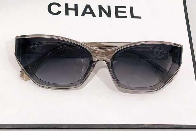 CH6077S Sunglasses Gray Gradient Gray