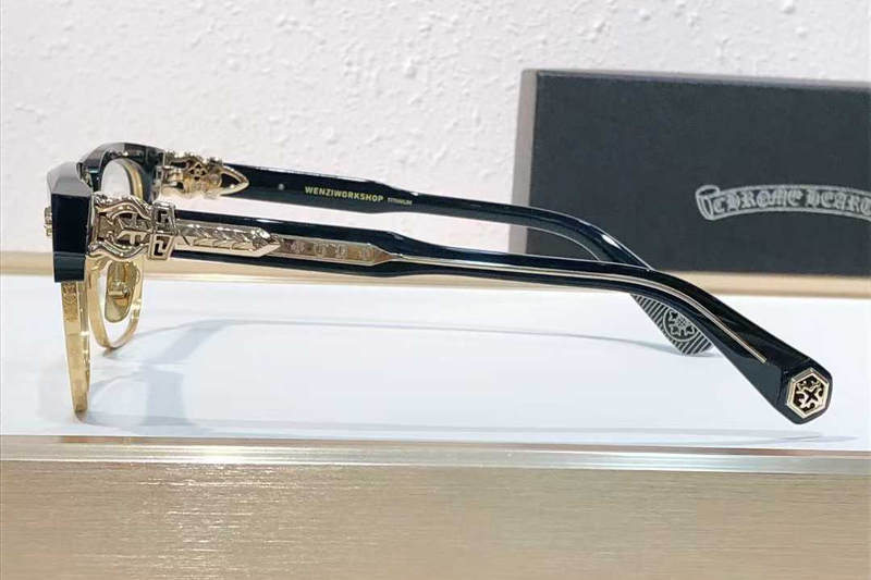 CH6103 Eyeglasses Black Gold