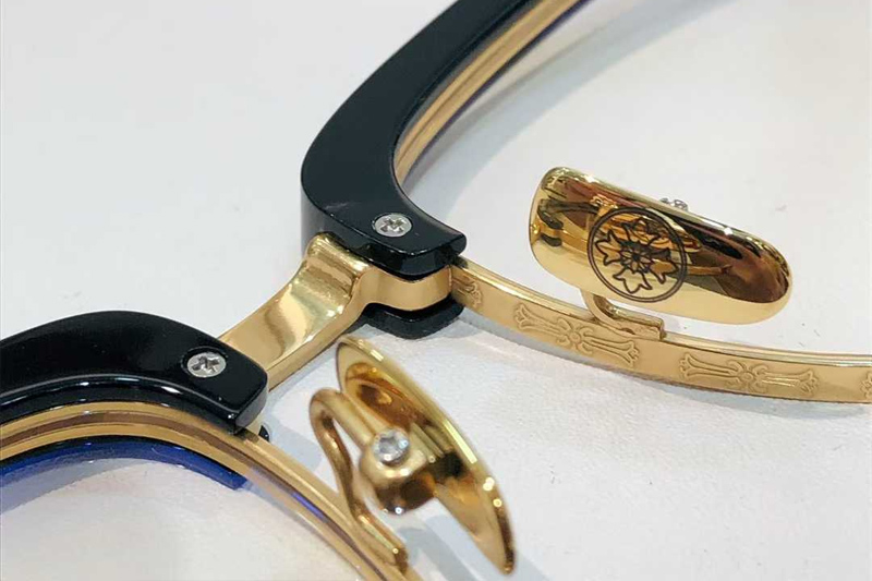 CH6103 Eyeglasses Black Gold