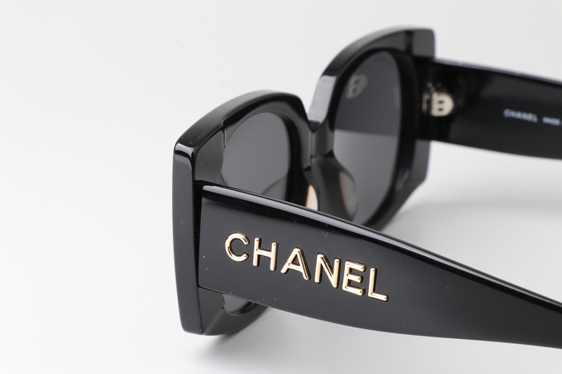 CH6560Q Sunglasses Black Gray