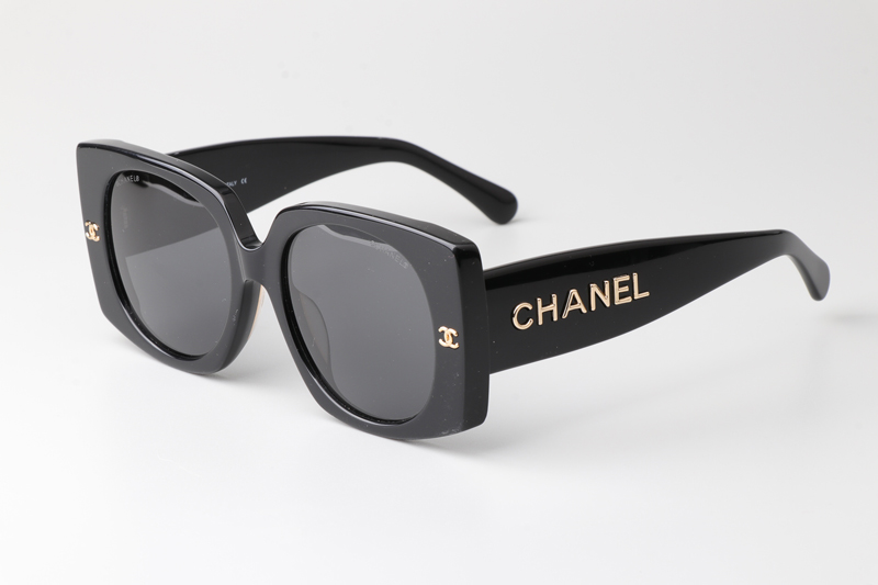 CH6560Q Sunglasses Black Gray