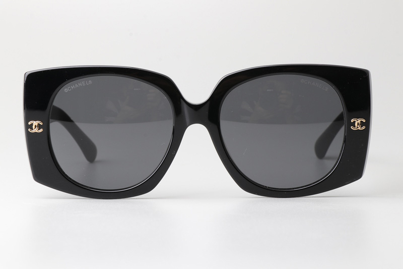 CH6560Q Sunglasses Black Gray