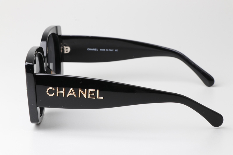 CH6560Q Sunglasses Black Gray