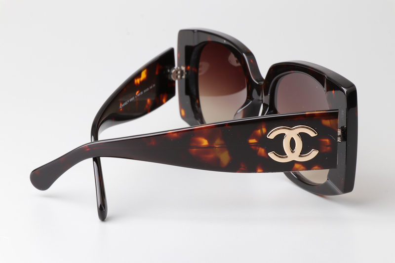 CH6560Q Sunglasses Tortoise Gradient Brown