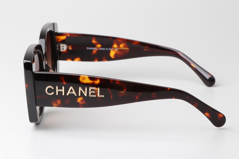 CH6560Q Sunglasses Tortoise Gradient Brown