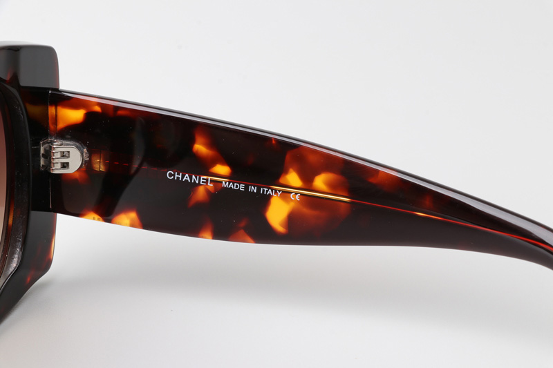 CH6560Q Sunglasses Tortoise Gradient Brown