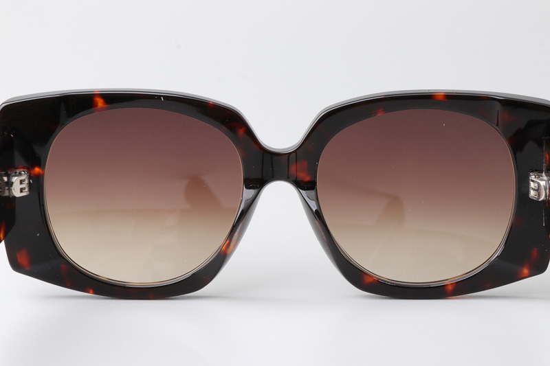 CH6560Q Sunglasses Tortoise Gradient Brown