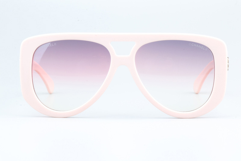 CH71354 Sunglasses Cream Gradient Pink