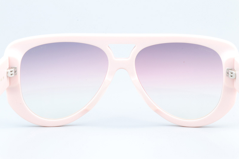 CH71354 Sunglasses Cream Gradient Pink