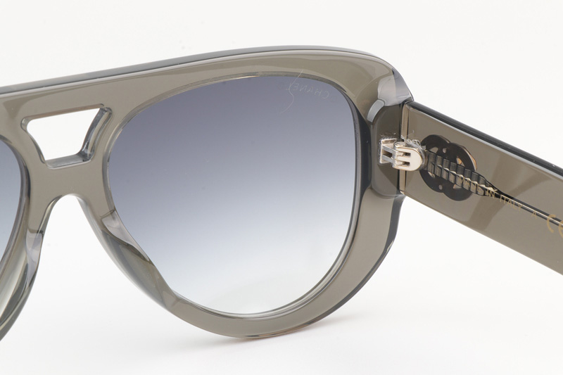 CH71354 Sunglasses Gray Gradient Blue